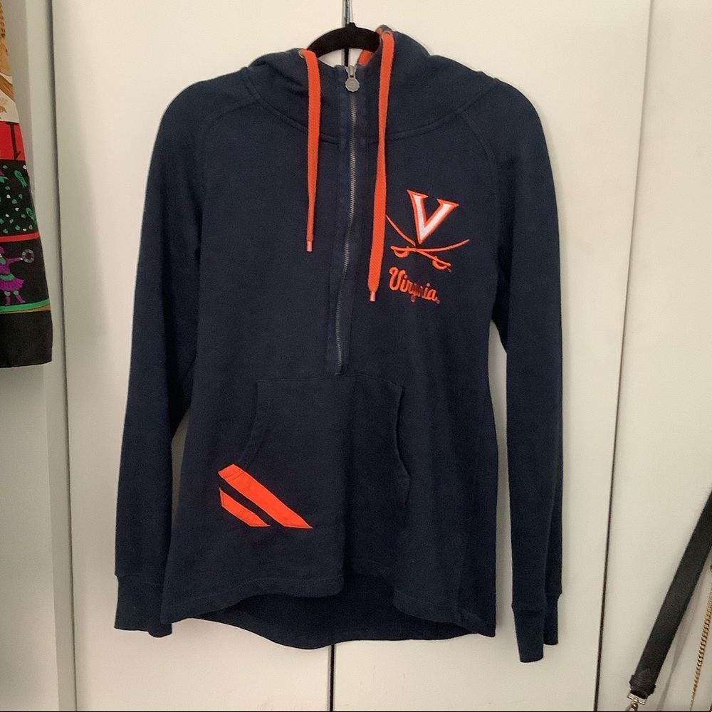 University of Virginia half-zip sweatshirt